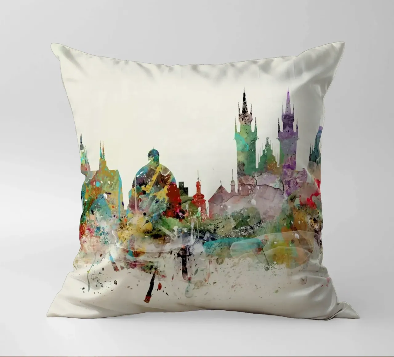 Prague cuscino da Brian Buckley