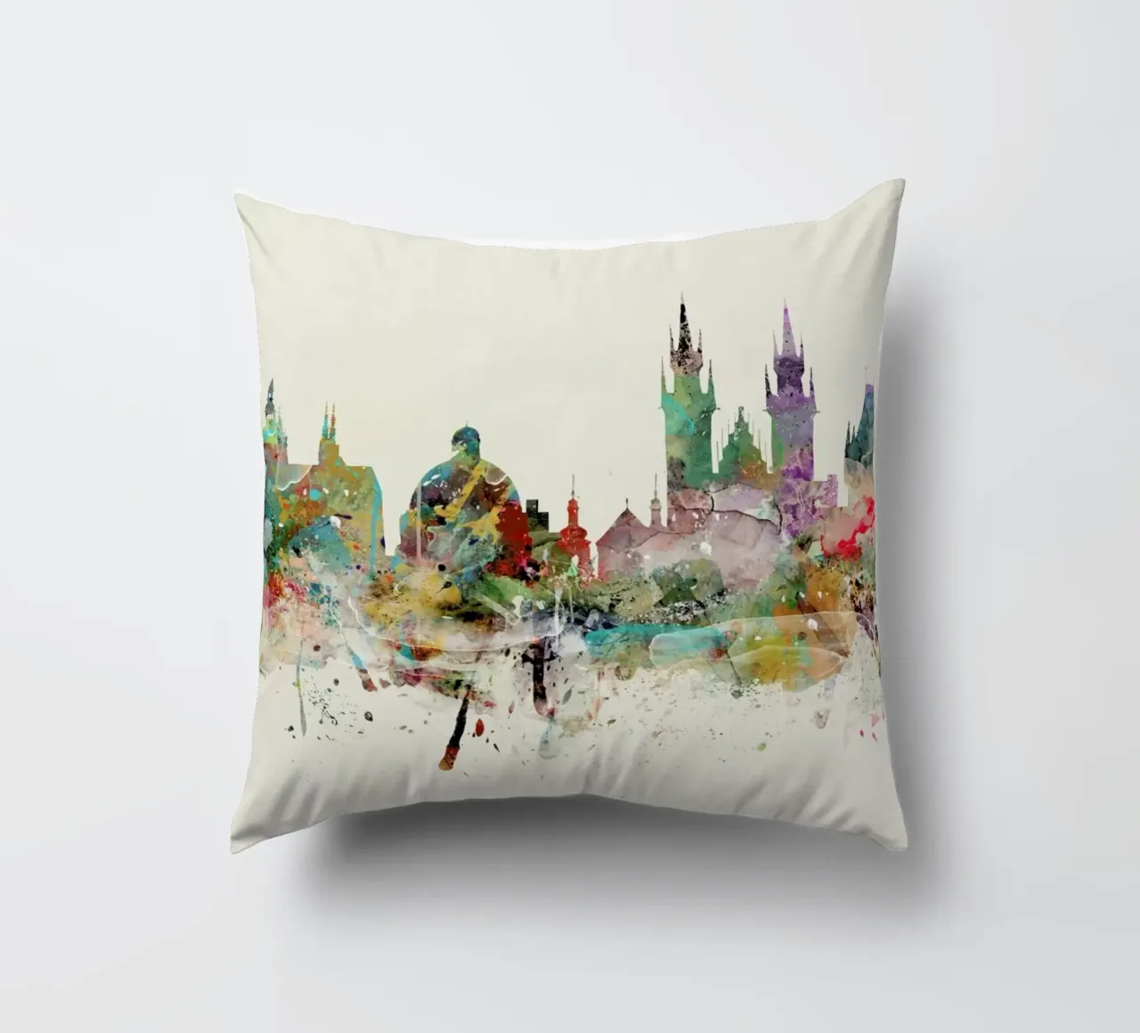 Prague cuscino da Brian Buckley