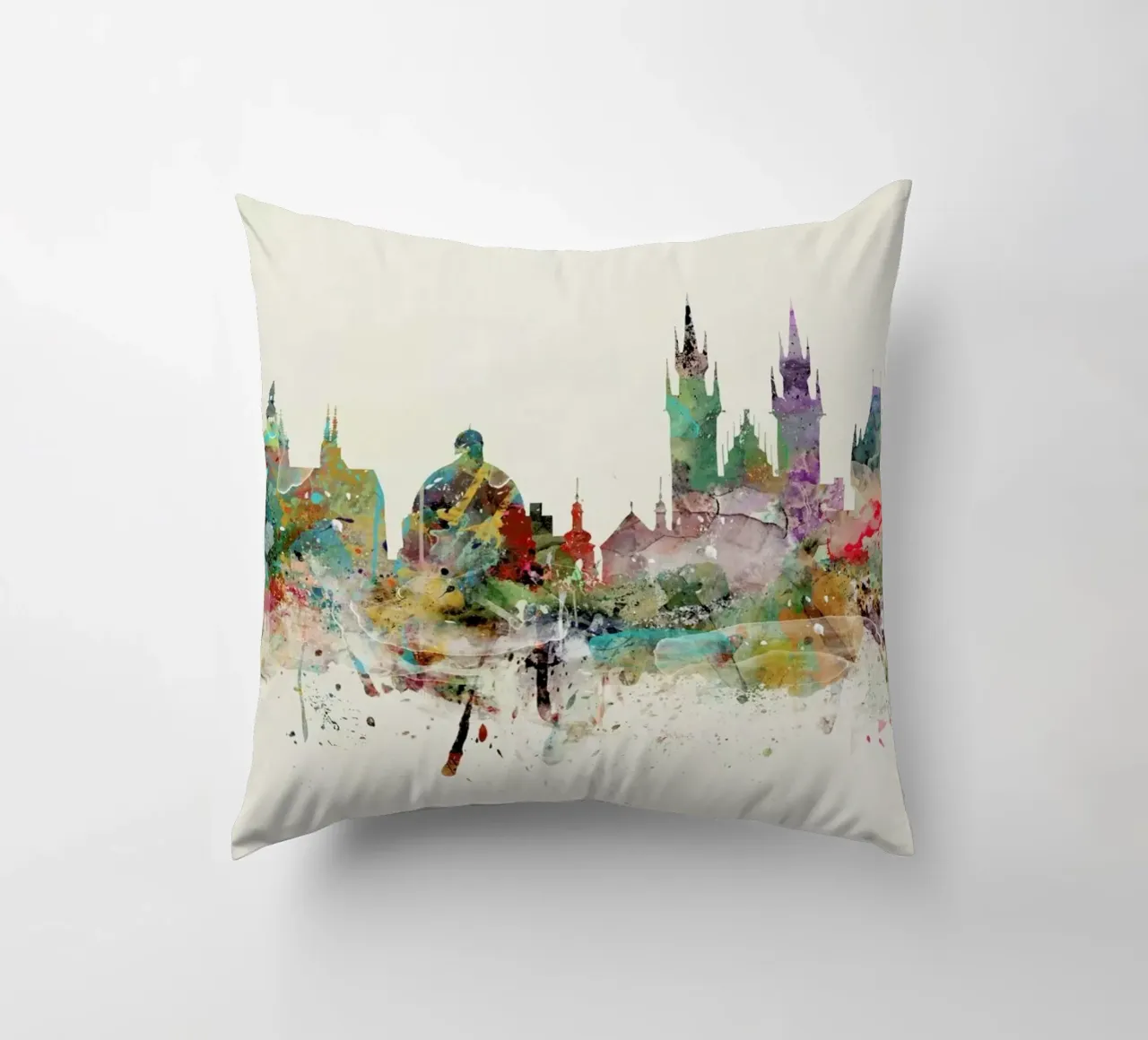 Prague cuscino da Brian Buckley