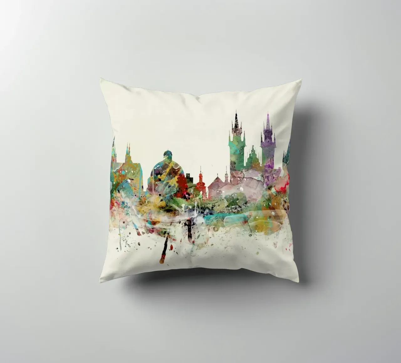 Prague cuscino da Brian Buckley