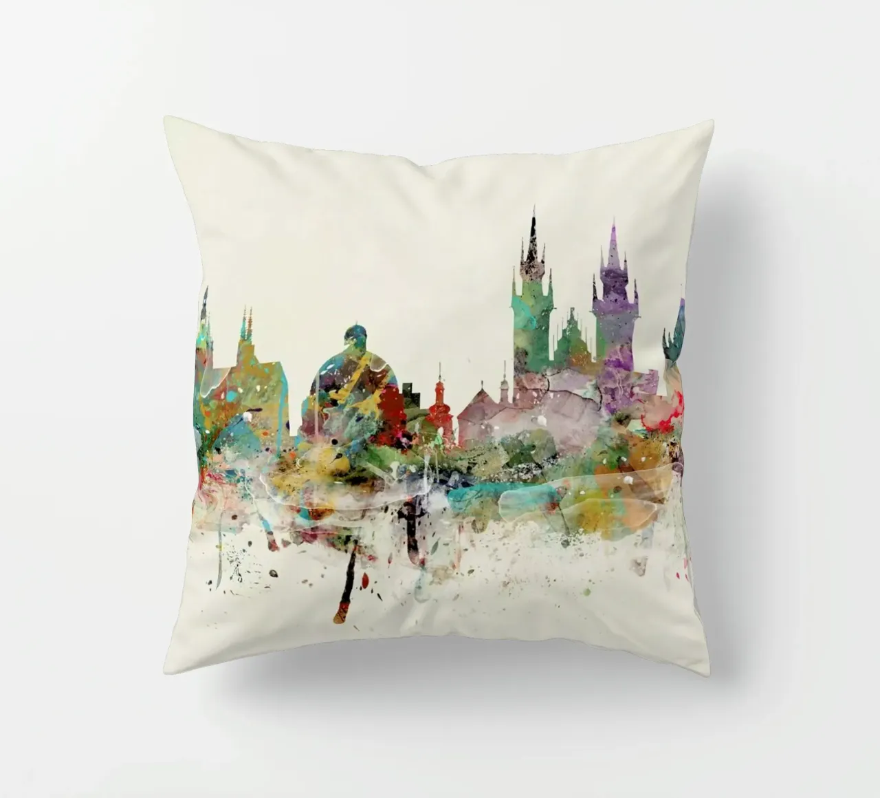 Prague cuscino da Brian Buckley