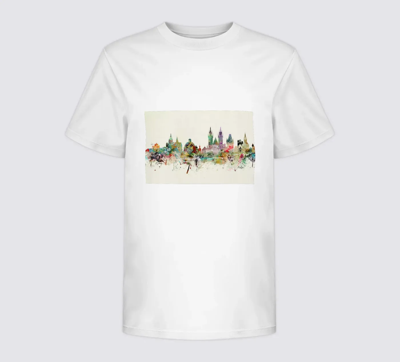 Prague t-shirt bambini da Brian Buckley