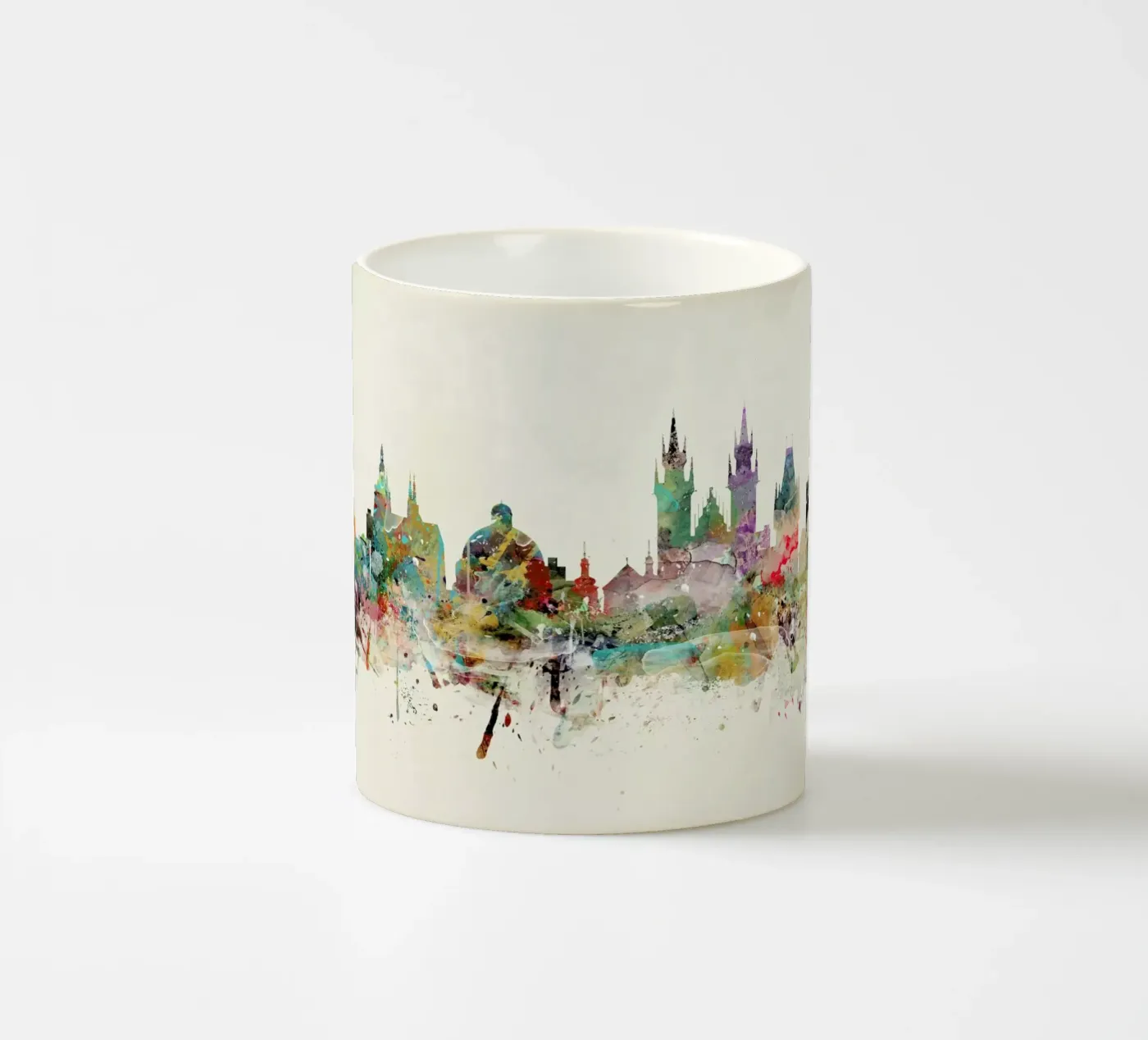 Prague ceramic mug by Brian Buckley