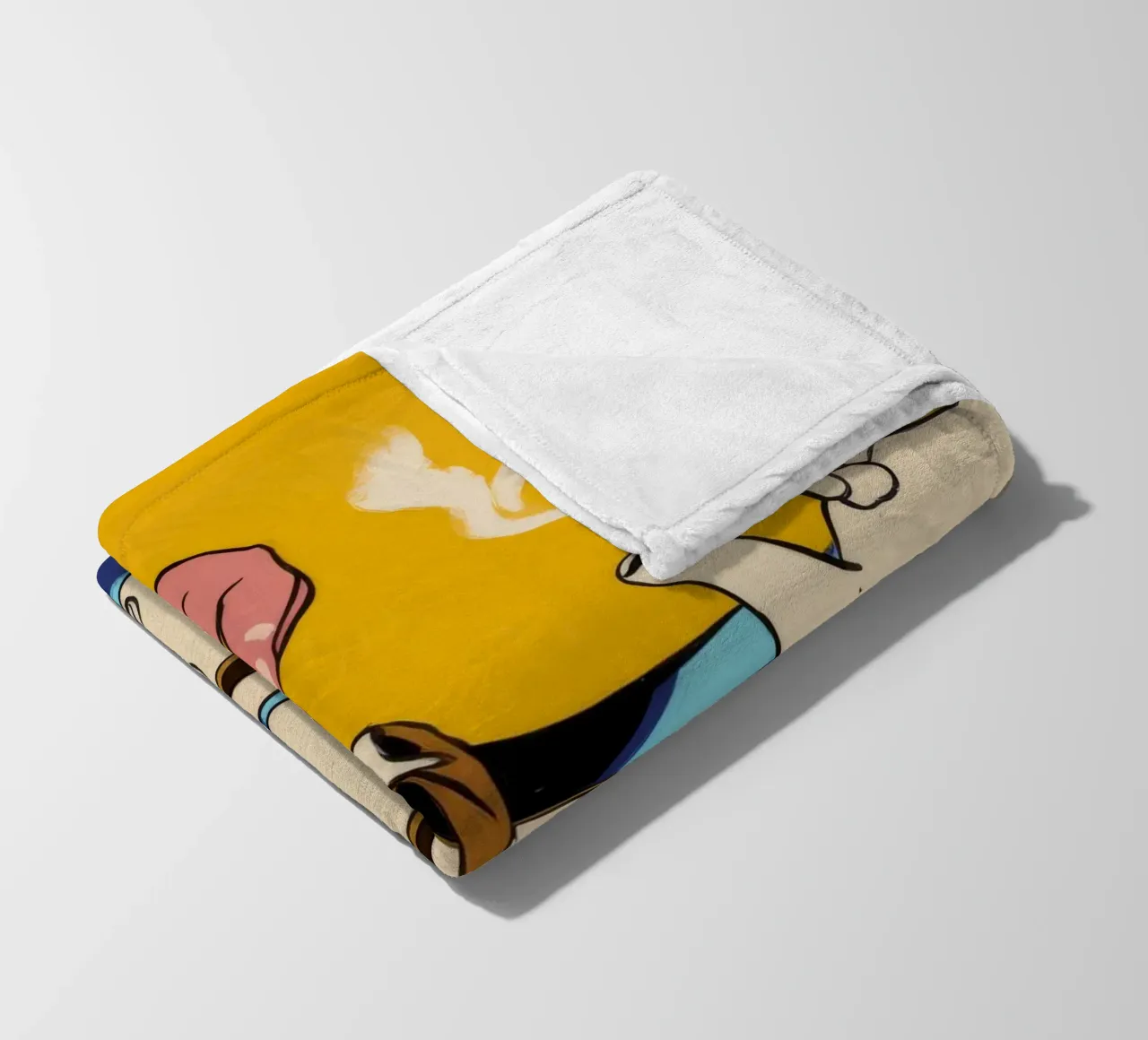 Beatitudine mattutina fumante coperta in pile da Prism Palette