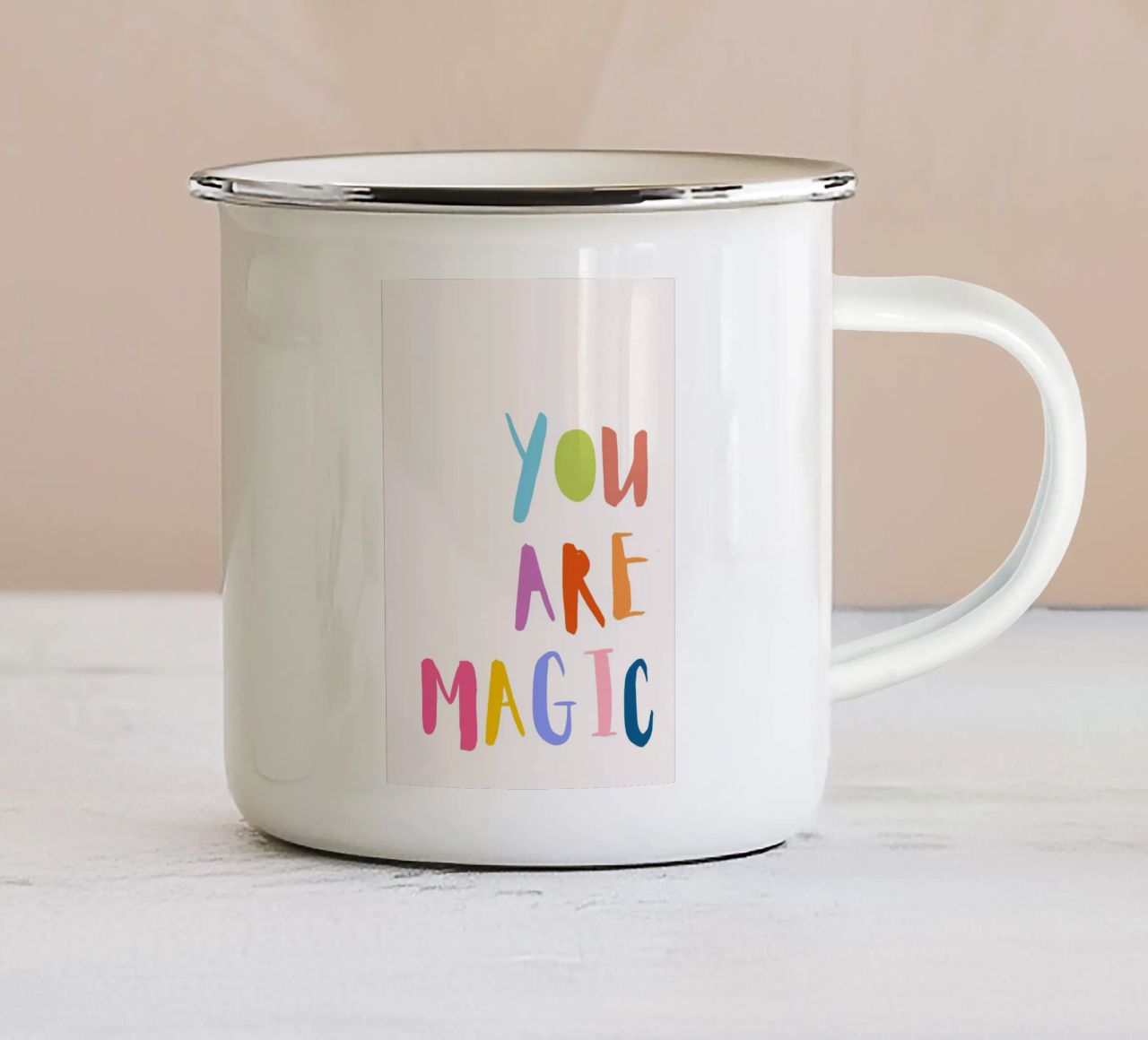 Tu sei magico tazza in smalto da KidzStudio