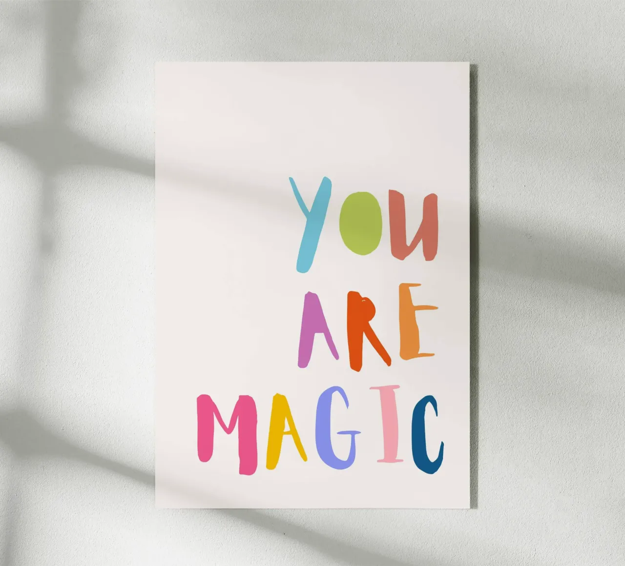 Tu sei magico plexiglass da KidzStudio