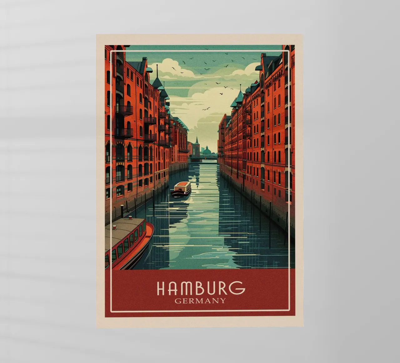Hamburg Germany pellicola backlit da Travelstudio