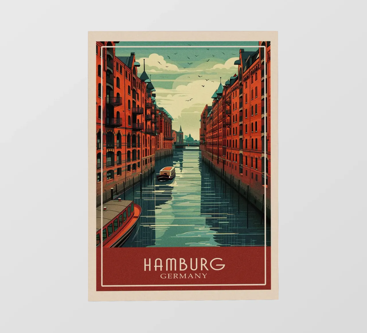 Hamburg Germany pellicola backlit da Travelstudio