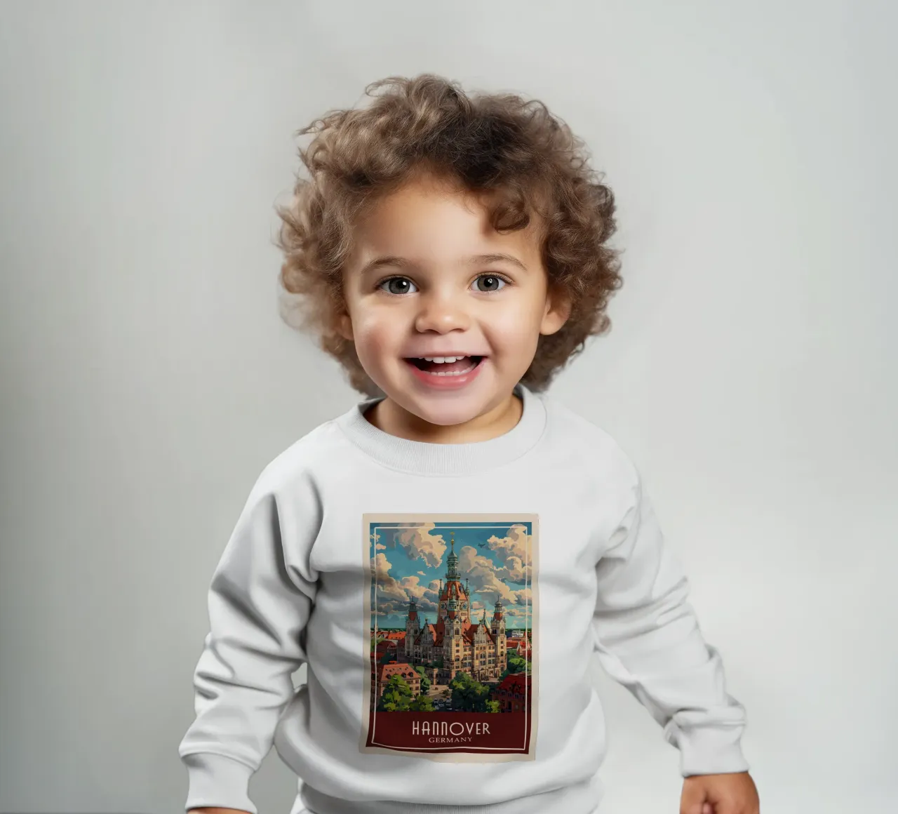 Hannover felpa neonato da Travelstudio