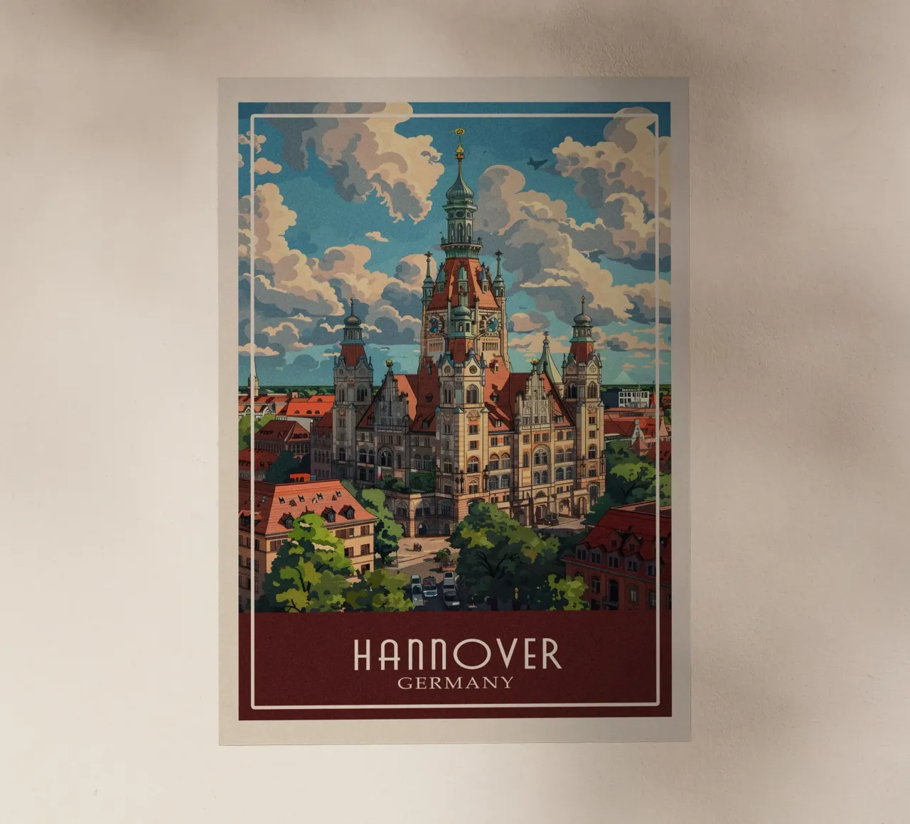 Hannover pellicola backlit da Travelstudio