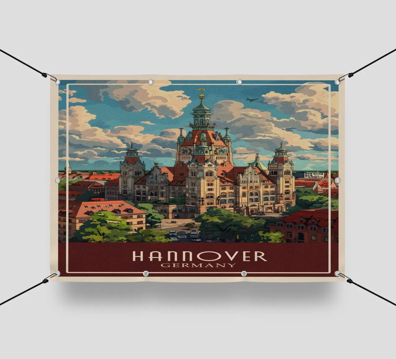 Hannover telo in pvc da Travelstudio