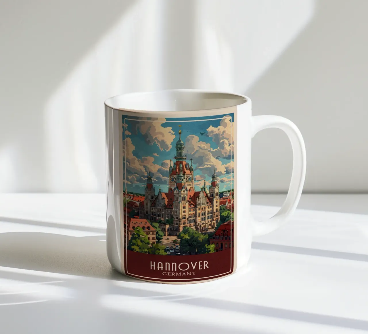 Hannover tazza in ceramica da Travelstudio