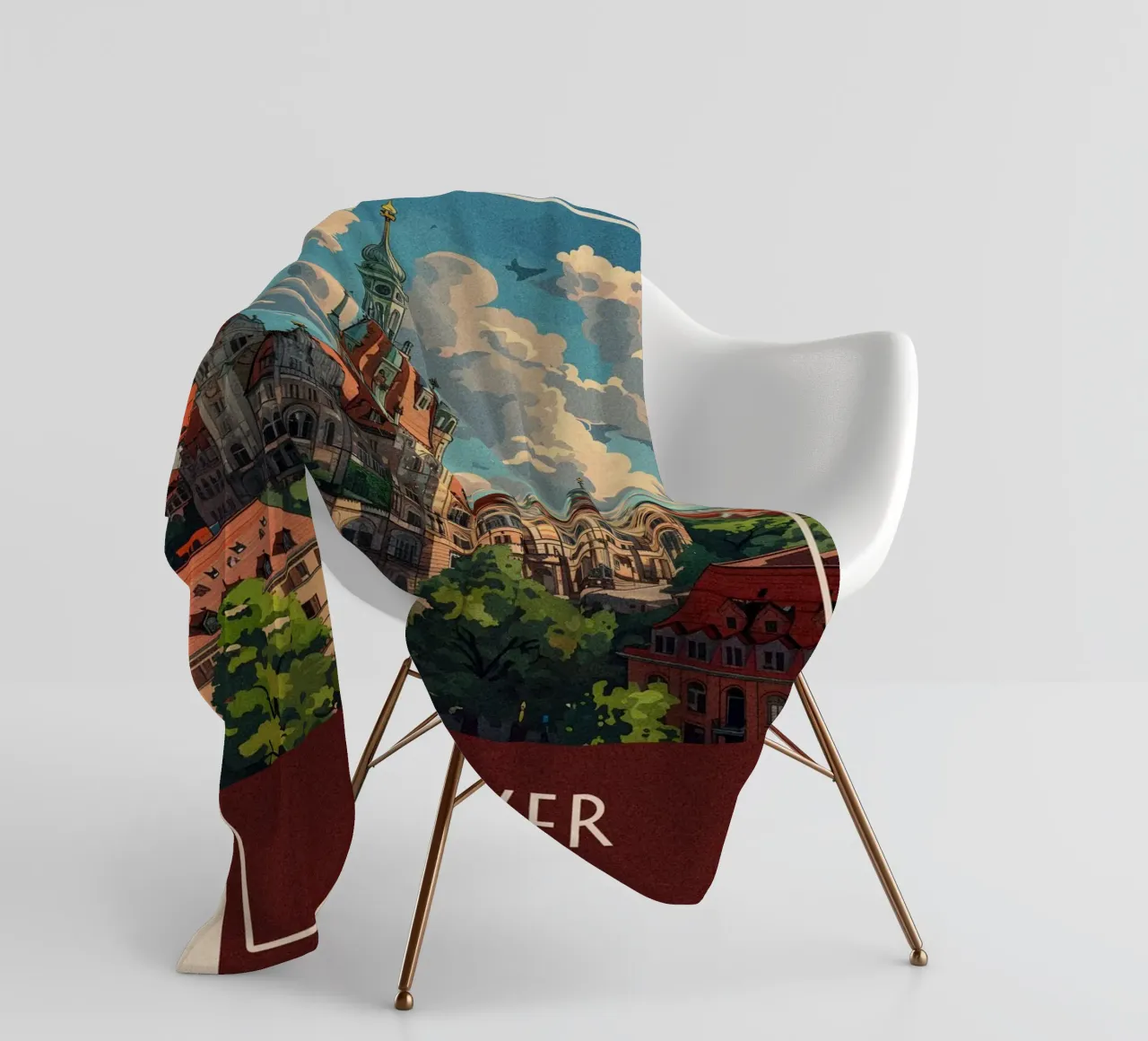 Hannover coperta in pile da Travelstudio