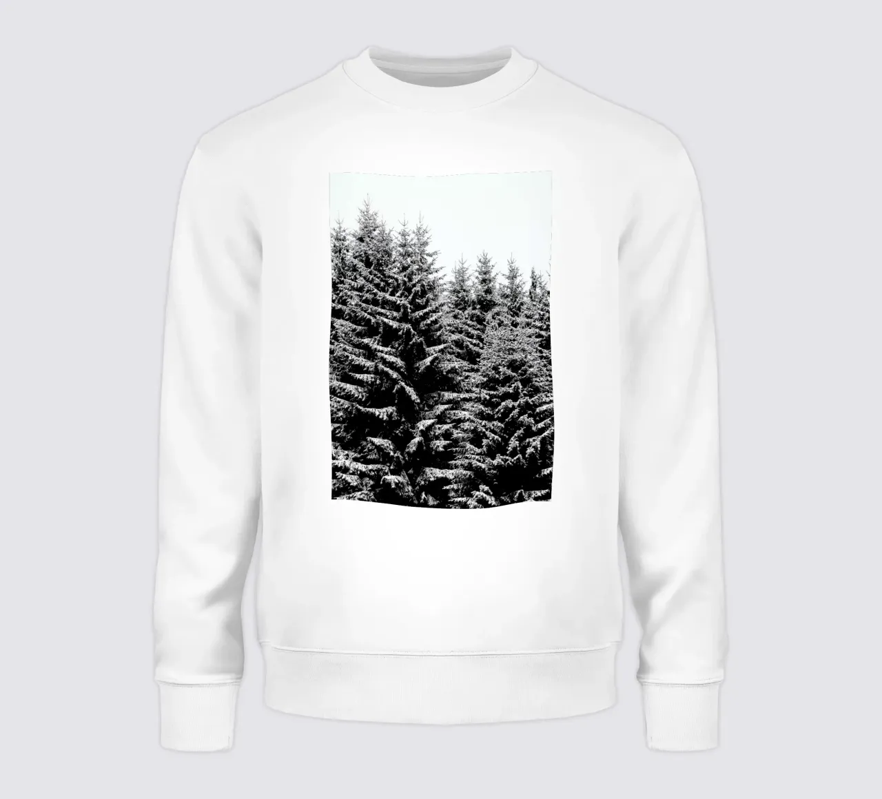 Snowy Christmas Trees felpa da Studio Nahili