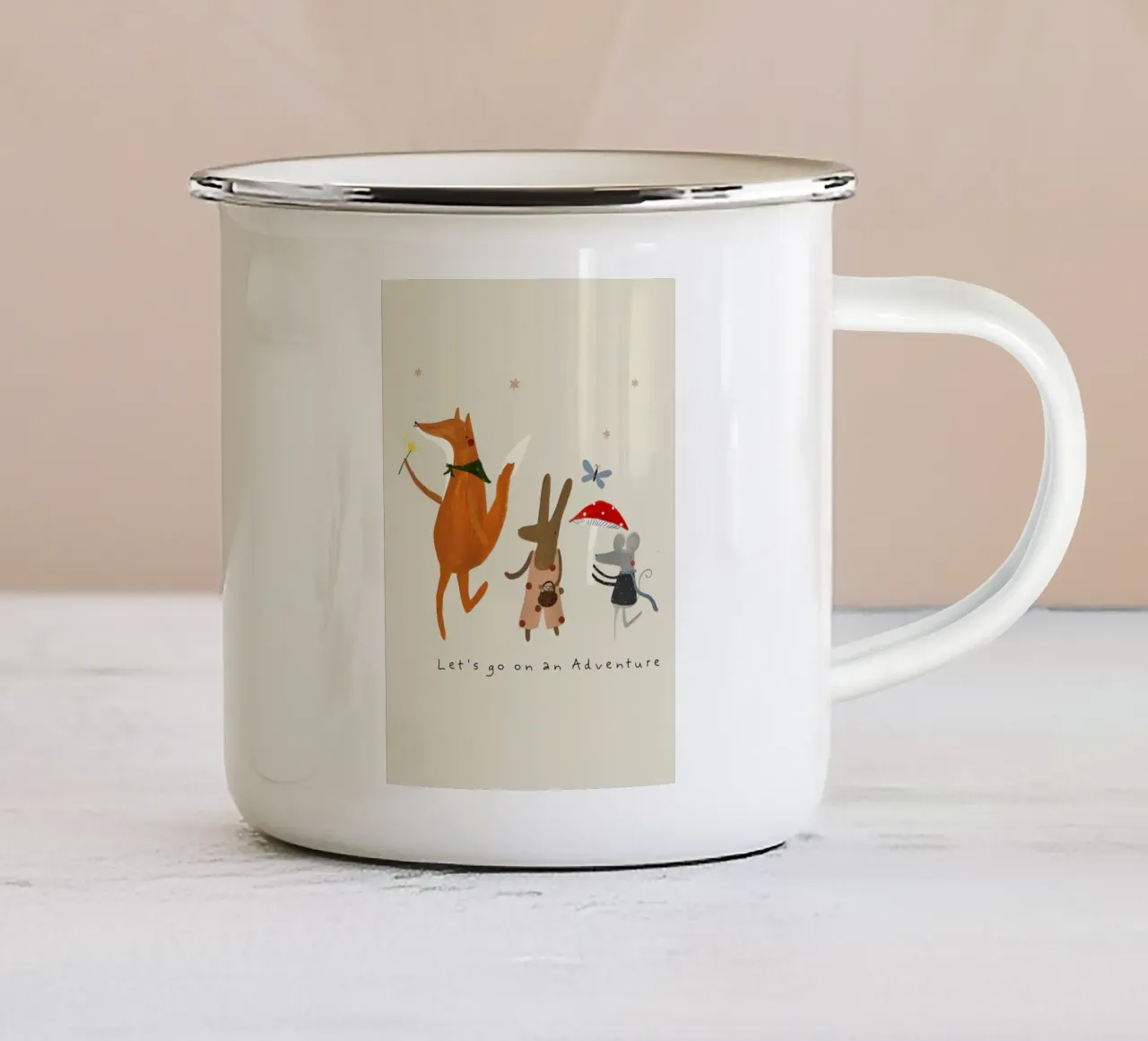 Adventureland tazza in smalto da KidzStudio