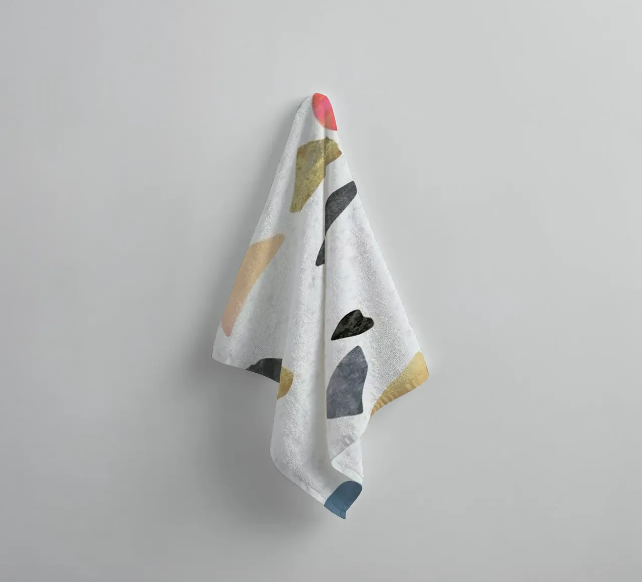 Terrazzo Treasure towel by Elisabeth Fredriksson