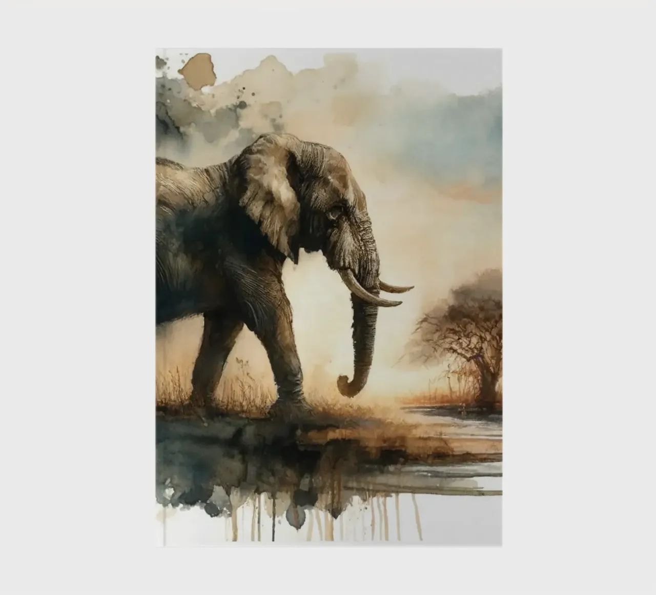A Solemn Journey Toward Rest notebook by Chromatic Fusion Studio