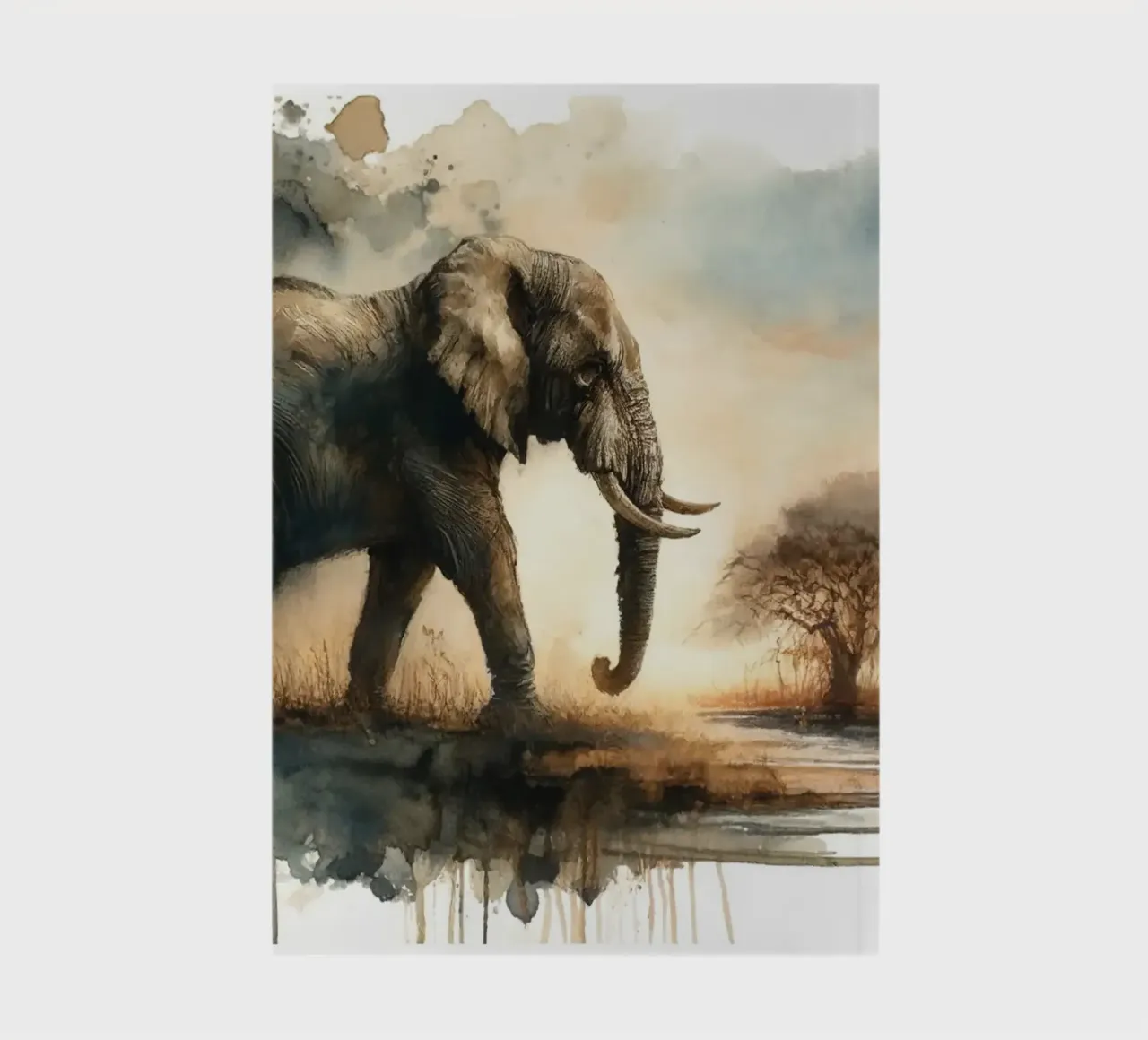 A Solemn Journey Toward Rest notebook by Chromatic Fusion Studio