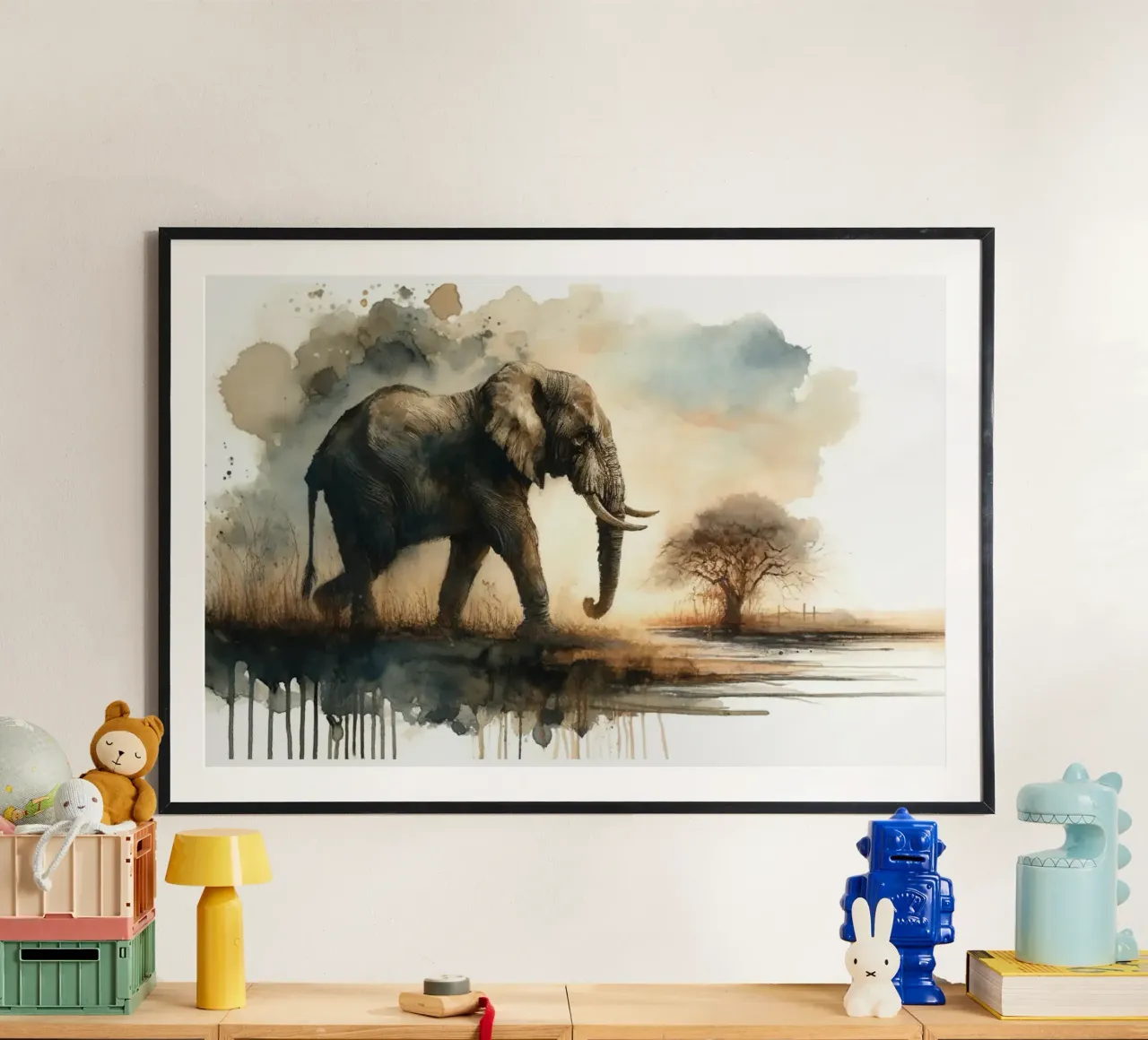 A Solemn Journey Toward Rest hahnemühle by Chromatic Fusion Studio