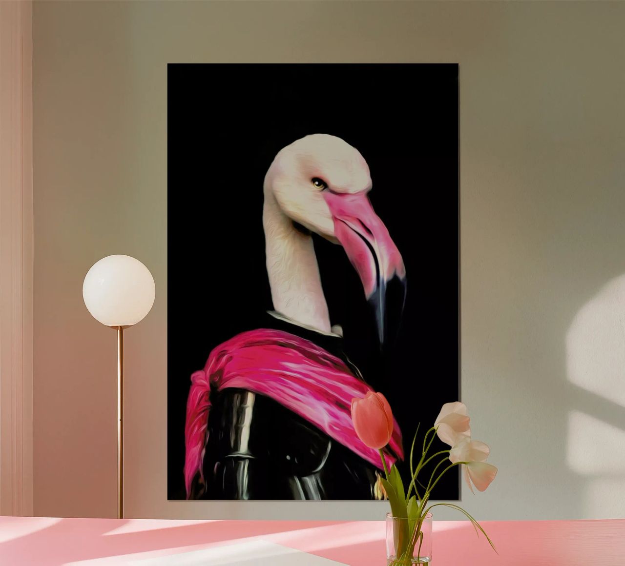 Mingo the Pink Knight Poster von Tein Lucasson