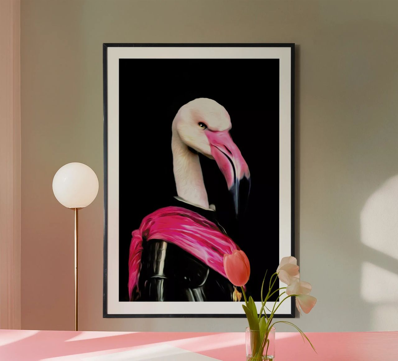Mingo the Pink Knight Poster von Tein Lucasson