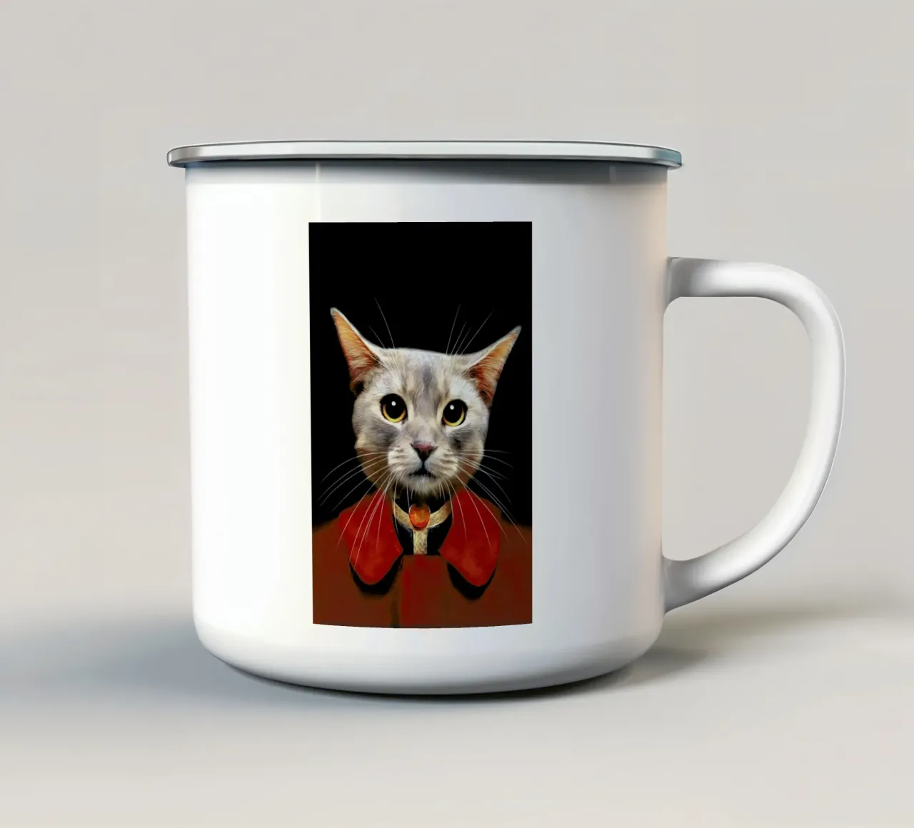 Frealess Bicky tazza in smalto da Tein Lucasson