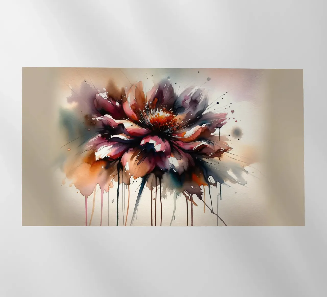 Arte astratta in fiore pellicola backlit da Chromatic Fusion Studio