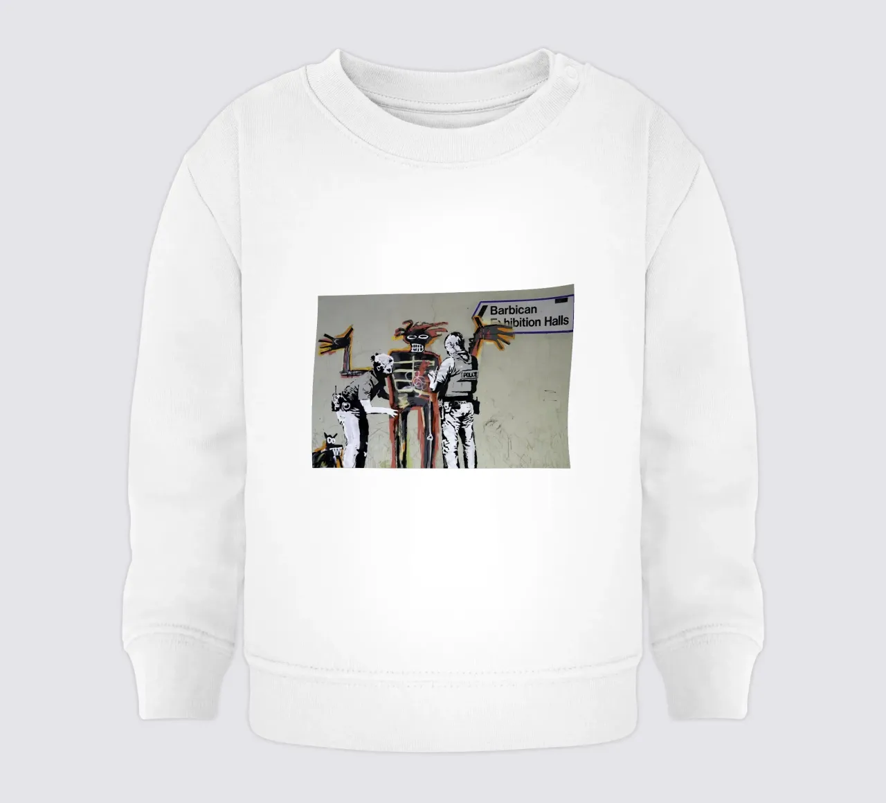 banksy felpa neonato da ARTVI-SHOP