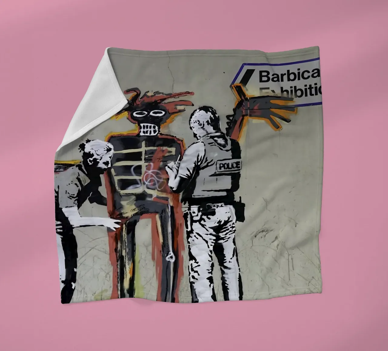 banksy coperta in pile da 🎁 ARTVI-SHOP