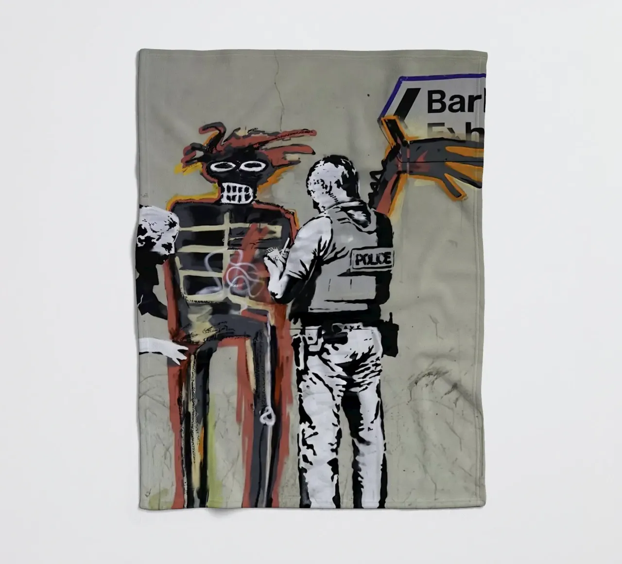 banksy coperta in pile da 🎁 ARTVI-SHOP