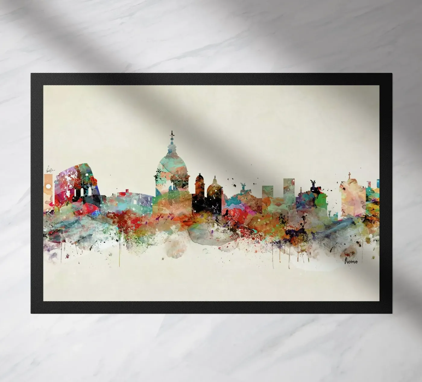 Rome doormat by Brian Buckley