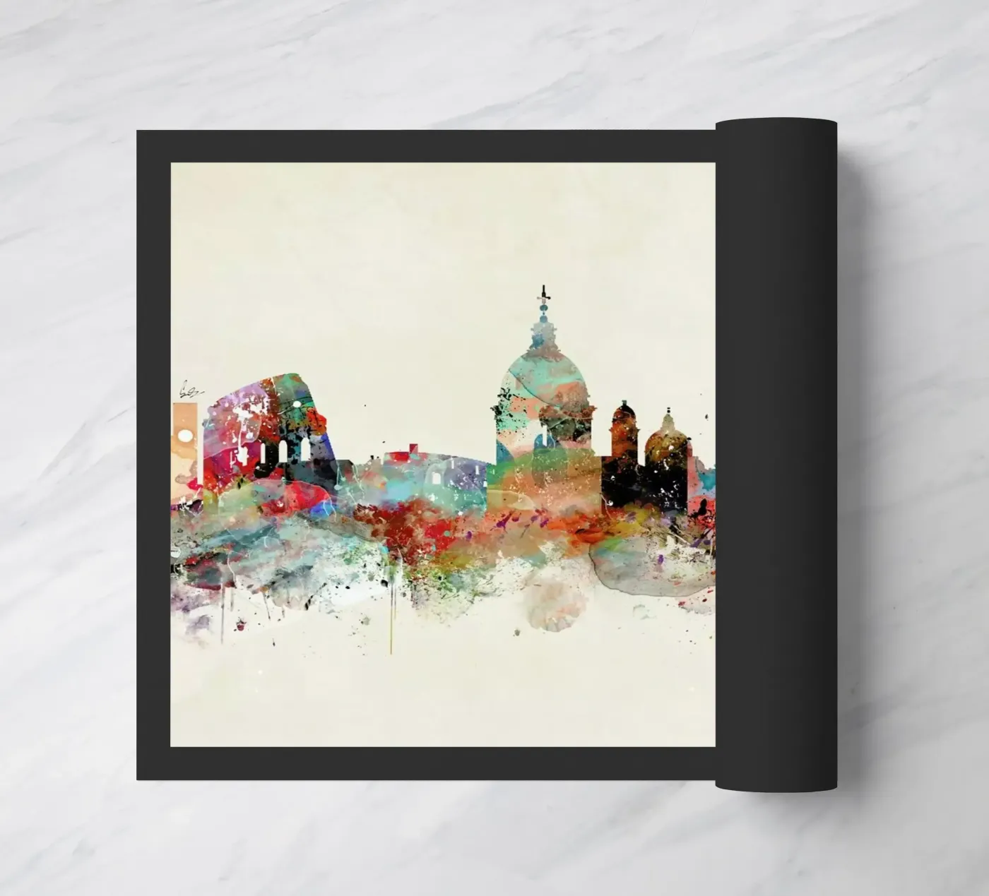 Rome doormat by Brian Buckley