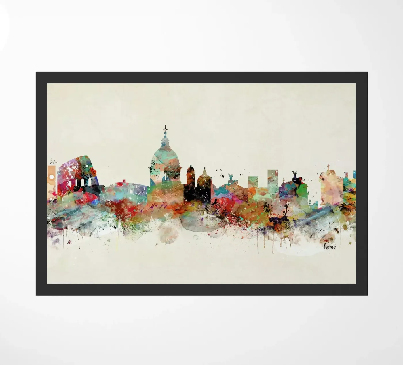 Rome doormat by Brian Buckley