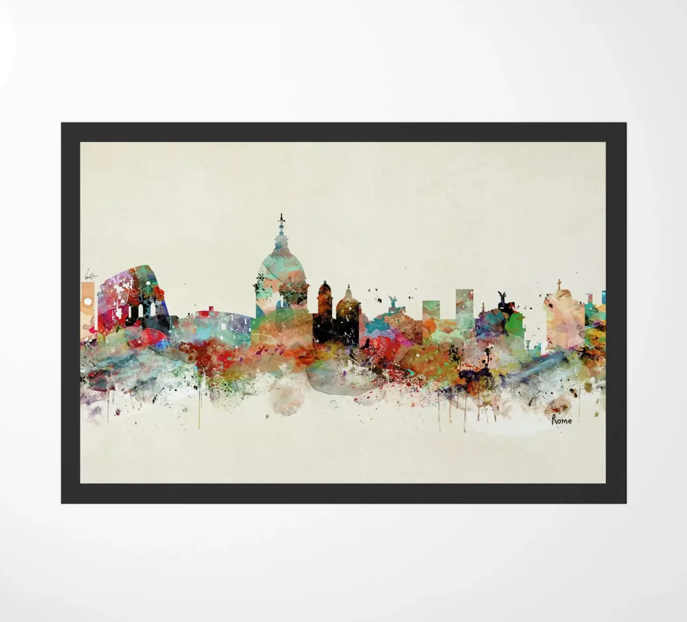 Rome doormat by Brian Buckley