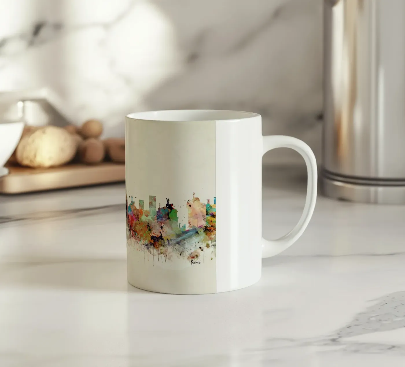 Rome ceramic mug by Brian Buckley