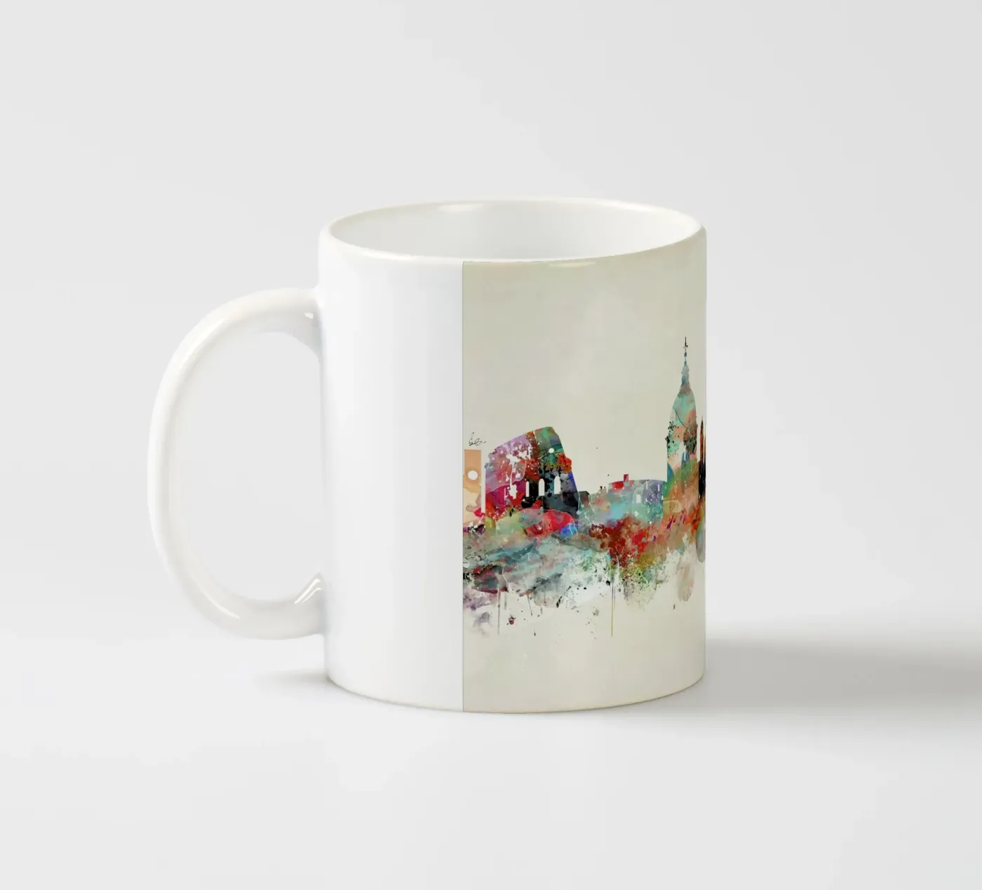 Rome ceramic mug by Brian Buckley