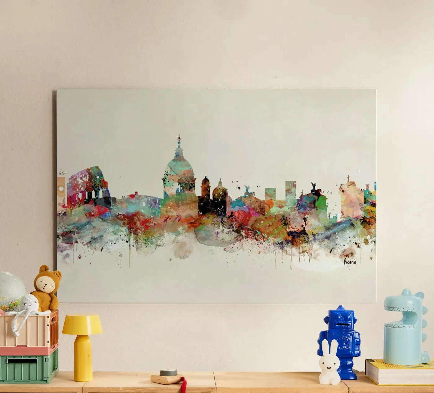 Rome forex plate by Brian Buckley