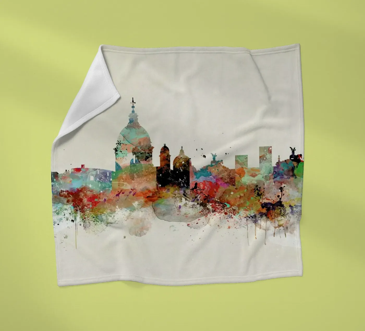 Rome Fleecedecke von Brian Buckley