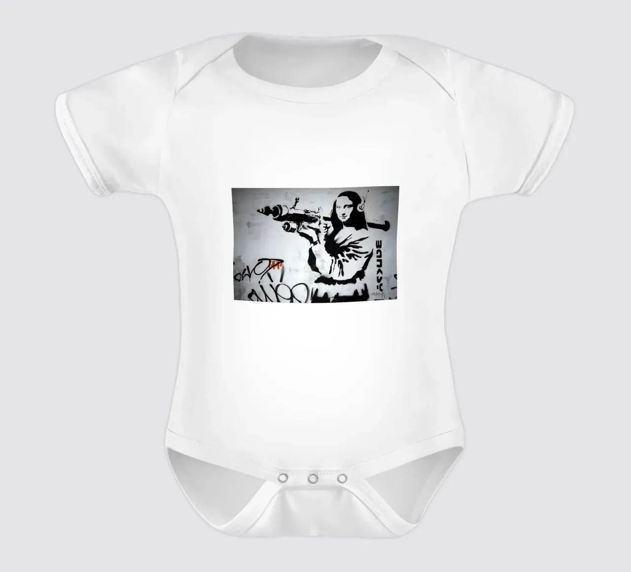 banksy body neonato maniche corte da 🎁 ARTVI-SHOP
