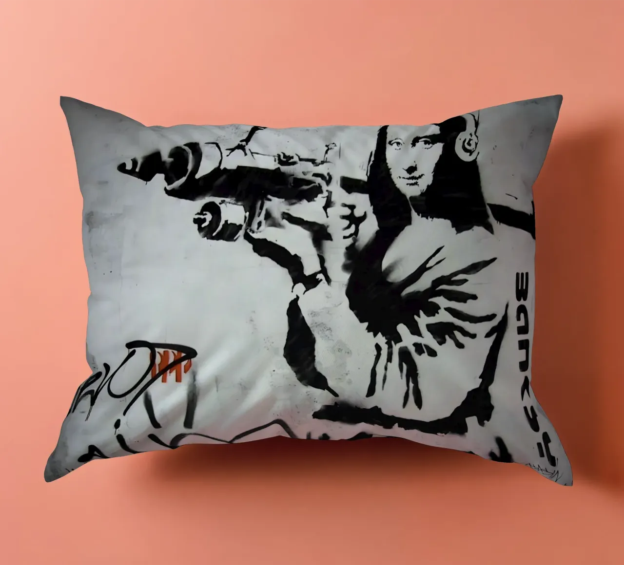 banksy cuscino da 🎁 ARTVI-SHOP