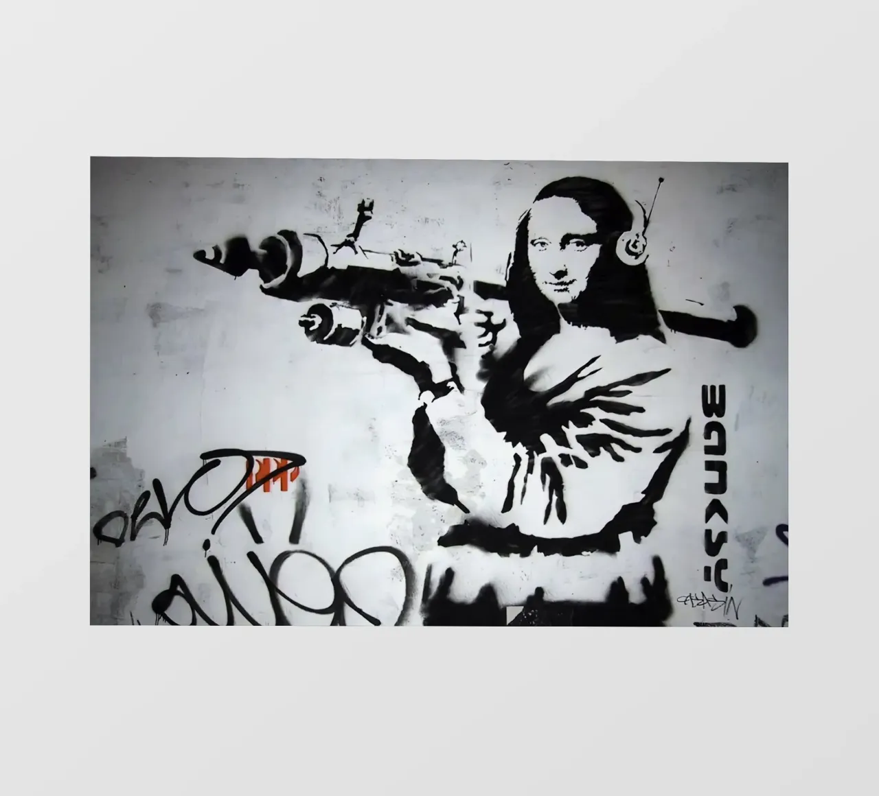 banksy pellicola backlit da 🎁 ARTVI-SHOP