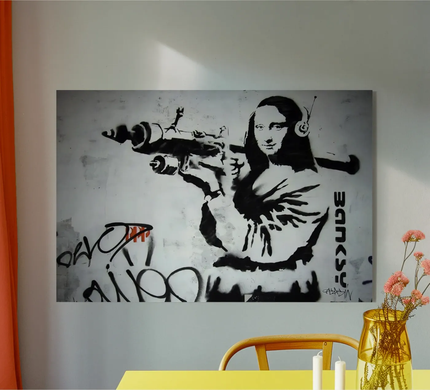banksy plexiglass da 🎁 NOBELART