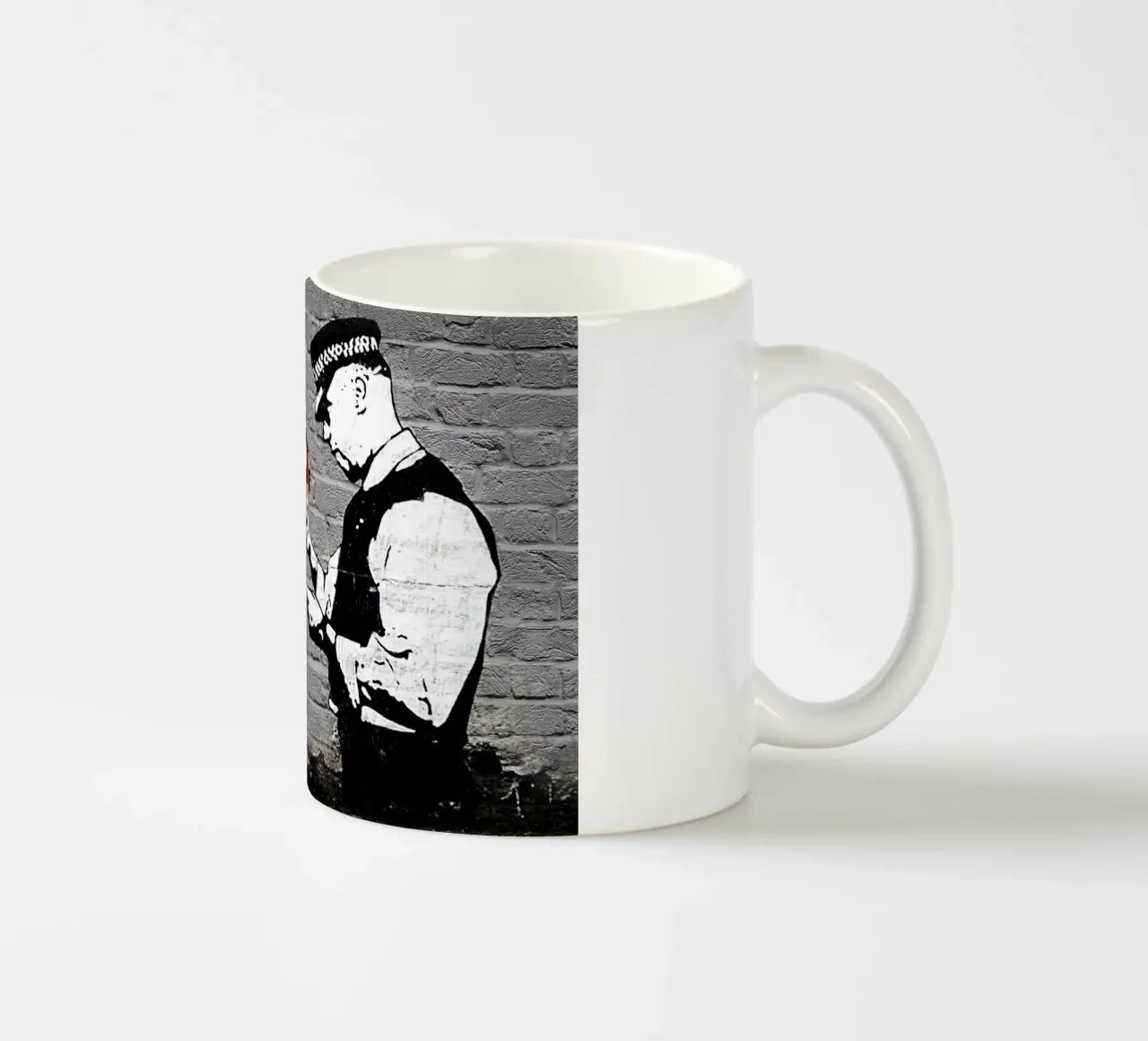 banksy tazza in ceramica da 🎁 ARTVI-SHOP