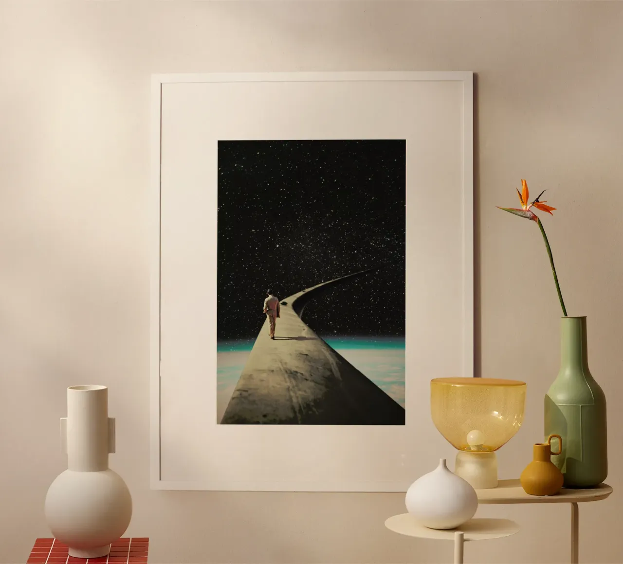 We Chose This Road My Dear poster by Frank Moth