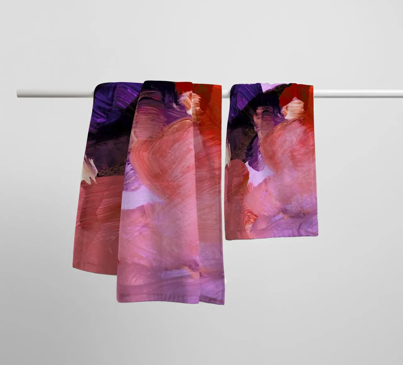 Abstract Painting V asciugamano da bagno da IRIS LEHNHARDT FINE ART