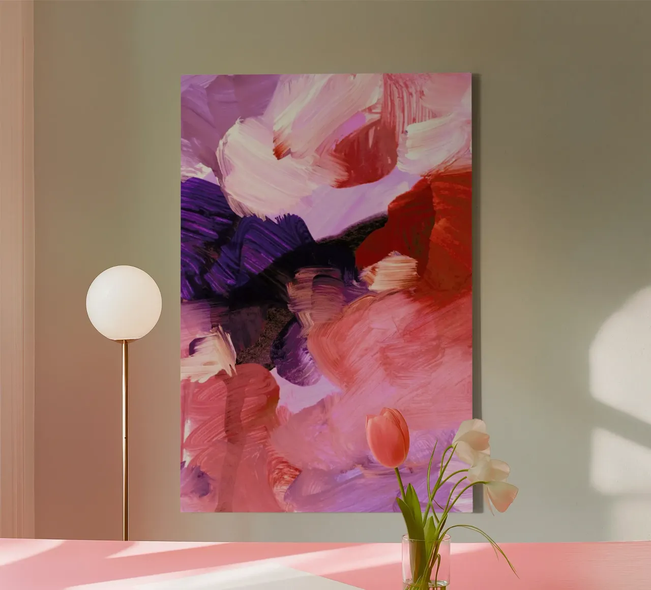 Abstract Painting V canvas by IRIS LEHNHARDT FINE ART