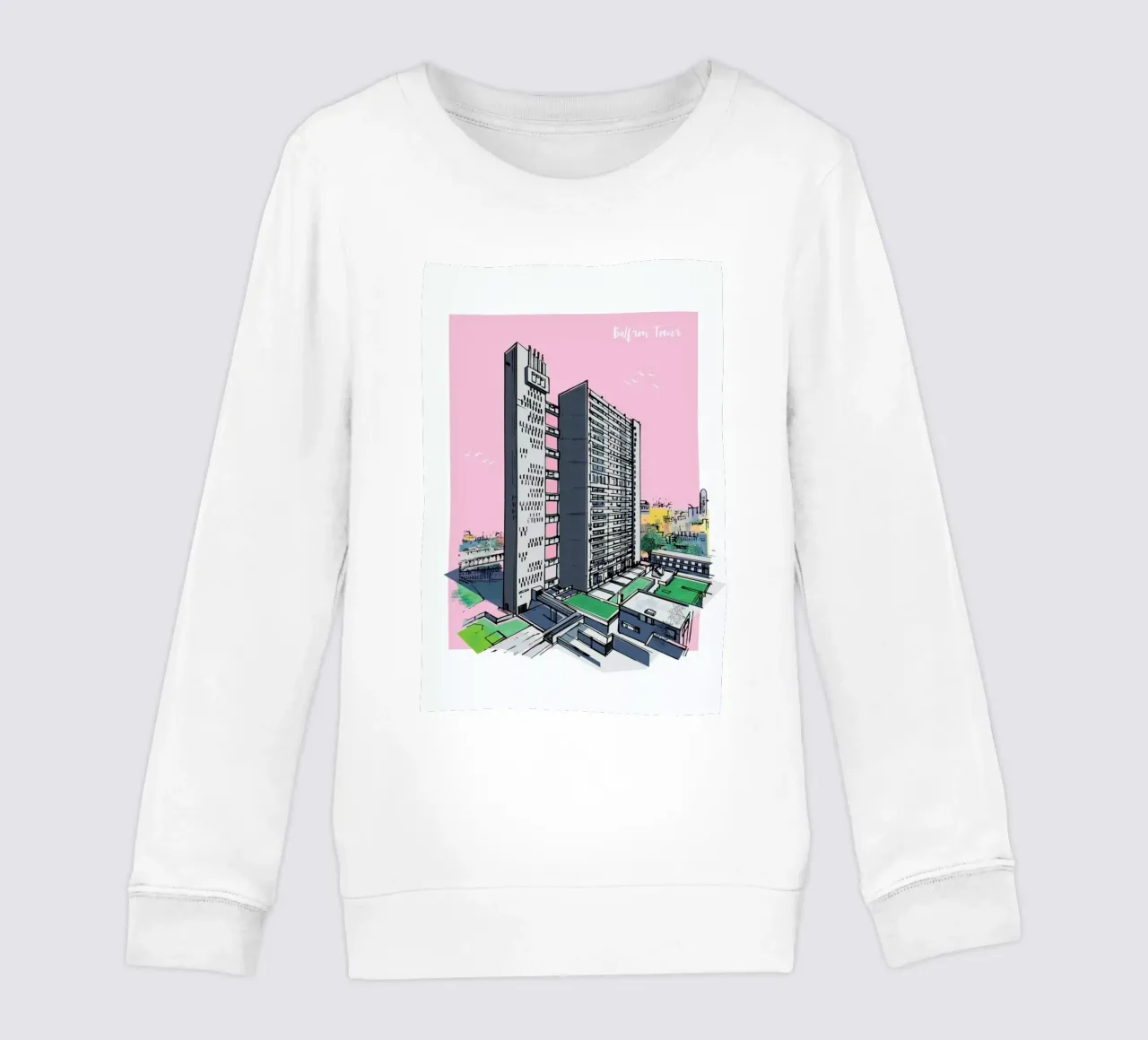 Balfron Tower felpa bambino da Rocket68