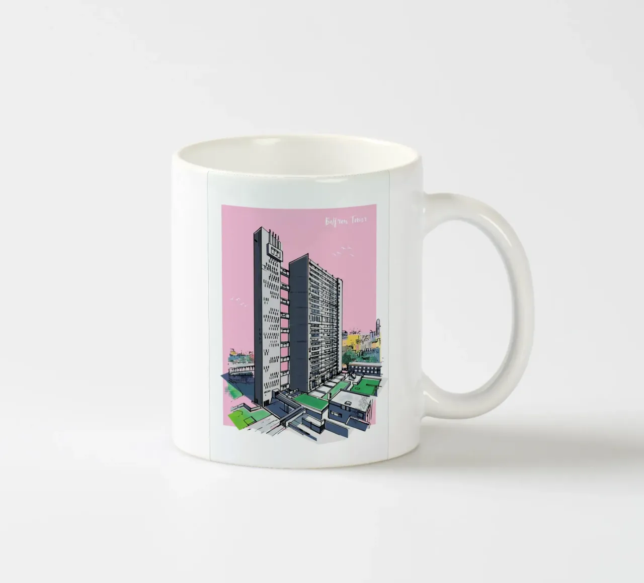 Balfron Tower tazza in ceramica da Rocket68