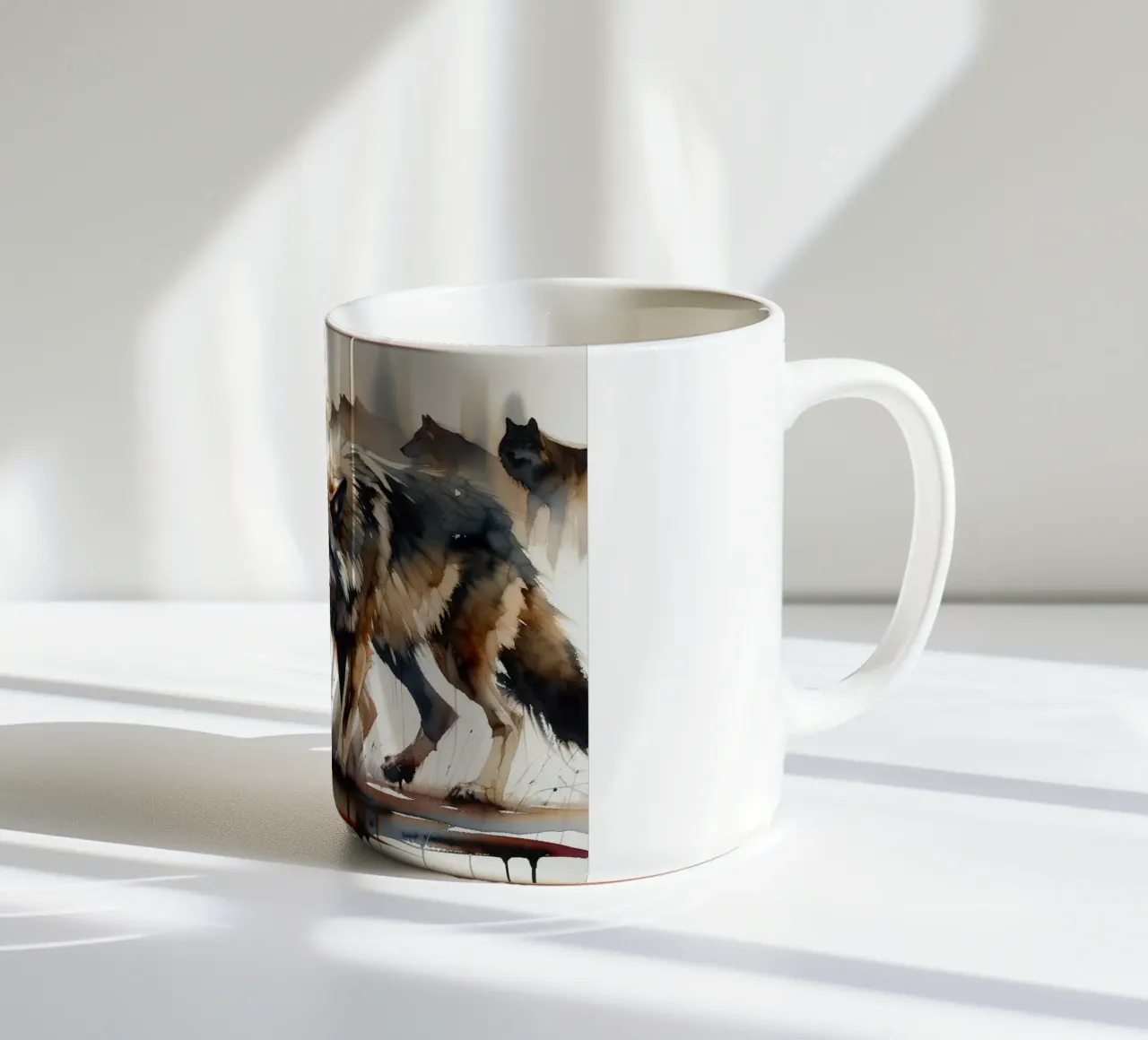 Alpha Wilderness tazza in ceramica da Chromatic Fusion Studio