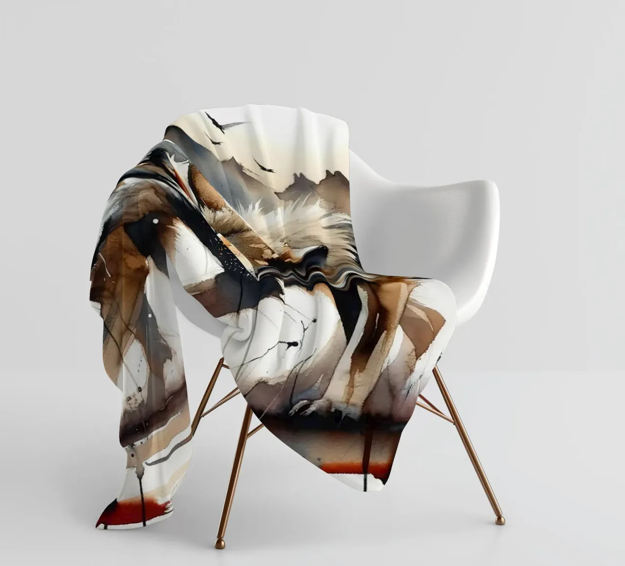 Alpha Wilderness coperta in pile da Chromatic Fusion Studio